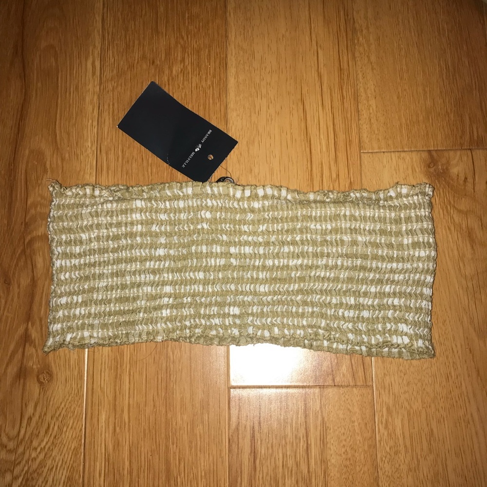 SOLD Brandy Melville Kessy Tube Top yellow